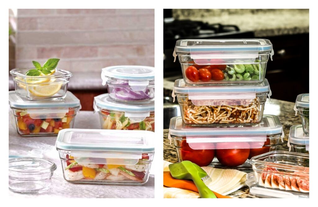 Ecowaare 7Pcs Airtight Food Storage Containers with Lids Set, BPA Free –  YIHONG Life