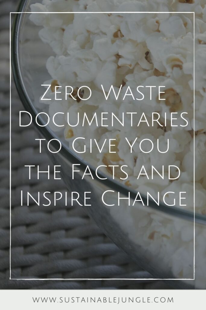 Grab some (plastic-free) snacks, dim the lights, and let a zero waste documentary change your life. Photo by Alex Munsell on Unsplash #zerowastedocumentaries #sustainablejungle