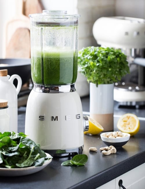 8 Sustainable & Eco-Friendly Appliances To Cook, Cool, & Clean Consciously Image by SMEG #ecofriendlyappliances #ecofriendlykitchenappliances #ecofriendlylaundryappliances #ecocookers #sustainableappliances #sustainablehouseholdappliances #sustainablejungle