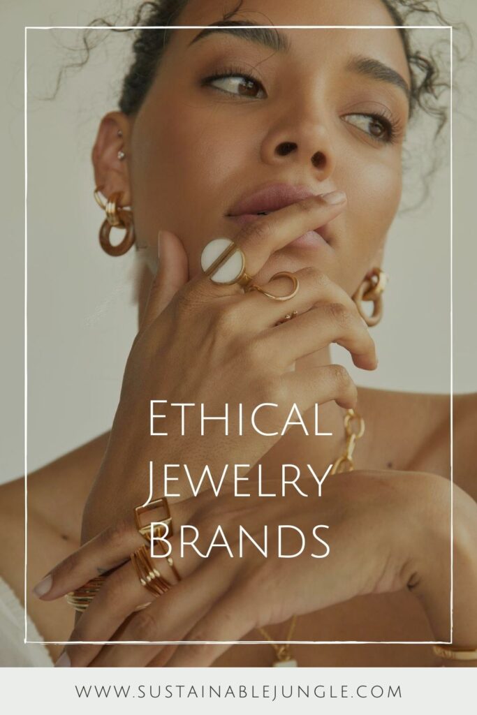 Unlike your ethical underwear, showing off your ethical jewelry is encouraged. How much better would you feel about showing off a rock that’s associated with positive social practices? Image by SOKO #ethicaljewelrybrands #affordableethicaljewelrybrands #ethicalfinejewelrybrands #sustainablejewelrybrands #ecofriendlyjewelry #ecofriendlysustainablejewelrybrands