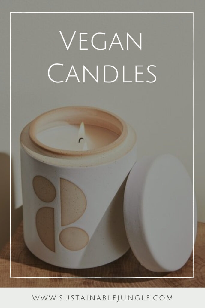 Since it is possible to light up a space or be transported by scent—and do it all without requiring an animal, today, we’re talking about vegan candles specifically!  Image by Paddywax Candles #vegancandles #sustainablejungle