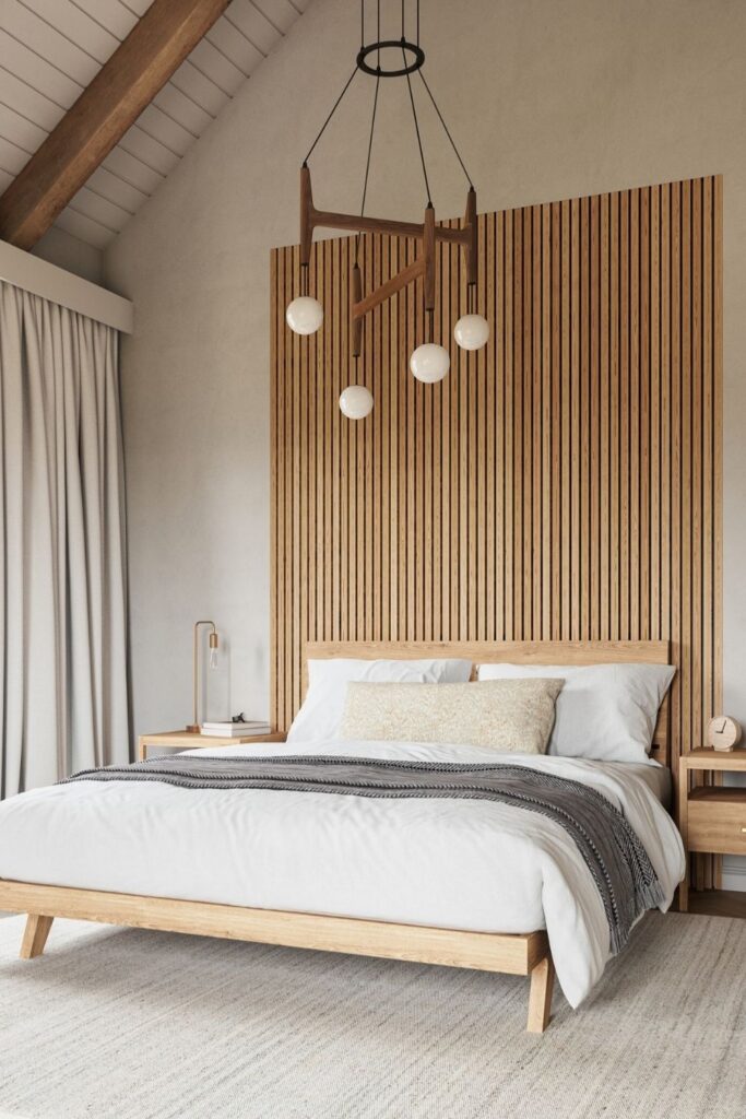 Put your worries (and yourself) to bed with eco friendly and non toxic bed frames. Image by Medley #nontoxicbedframes #ecofriendlybedframes #sustainablebedframes