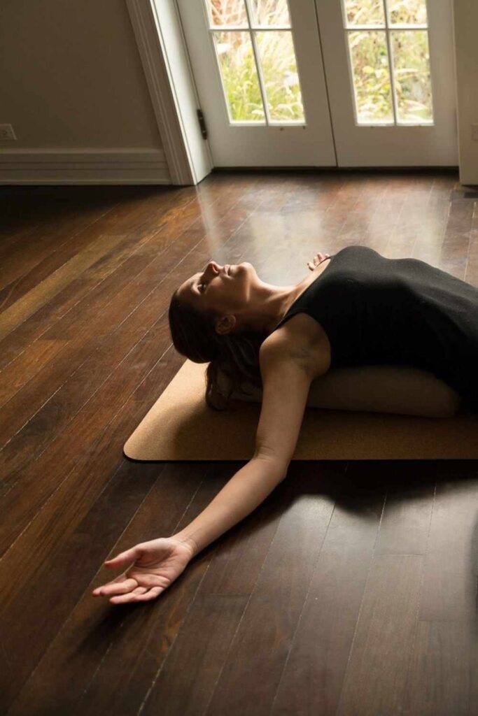Sustainable yoga props and accessories, like blocks, balls, straps, and bolsters, can help yogis of all levels with flexibility, stability, AND sustainability. Image by Bean Products #sustainableyogaprops #sustainableyogaaccessories #sustainablejungle