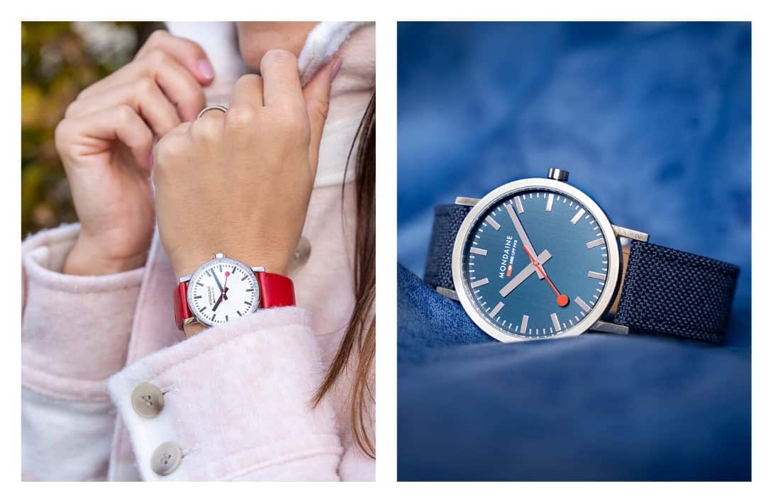 11 Eco-Friendly & Sustainable Watches Giving You A Green Hand #sustainablewatches #ecofriendlywatches #recycledwatches #ethicalwatches #sustainablejungle Images by Mondaine