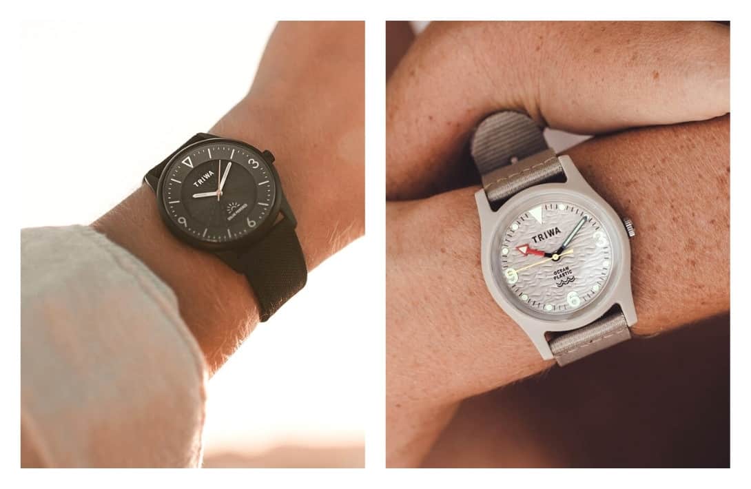 11 Eco-Friendly & Sustainable Watches Giving You A Green Hand #sustainablewatches #ecofriendlywatches #recycledwatches #ethicalwatches #sustainablejungle Images by TRIWA