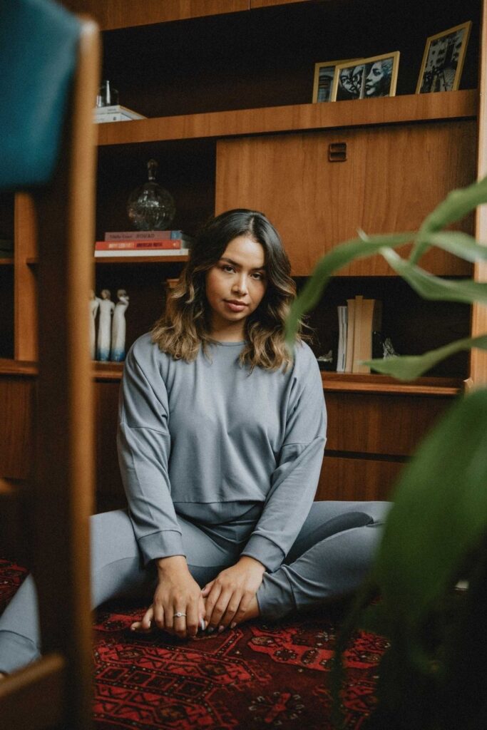 Whether you’re lounging around on your eco friendly sofa or popping down to your nearest bulk grocery shop, sustainable loungewear is all about helping you feel at ease… Image by MARY YOUNG #sustainableloungewear #ethicalloungewearbrands #sustainablejungle