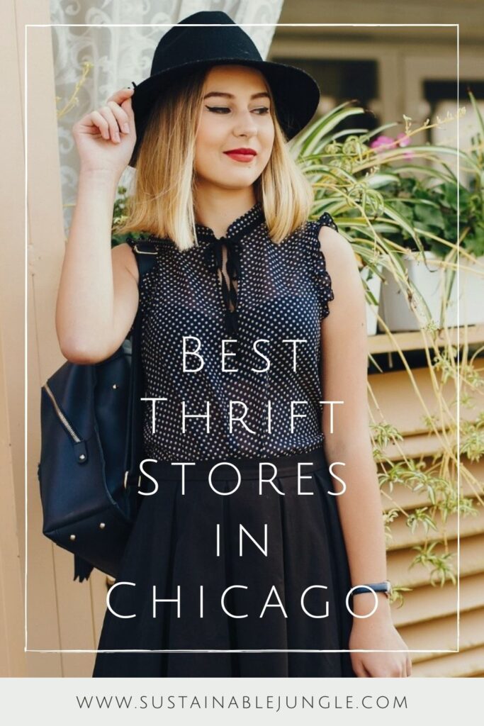 Allow the Windy City to sweep you away and carry you to the best thrift stores in Chicago. From budget-friendly basics to high-end Hermes, the city is ripe with opportunity for treasure hunters. Image by Family Tree Resale #bestthriftstoresinchicago #sustainablejungle