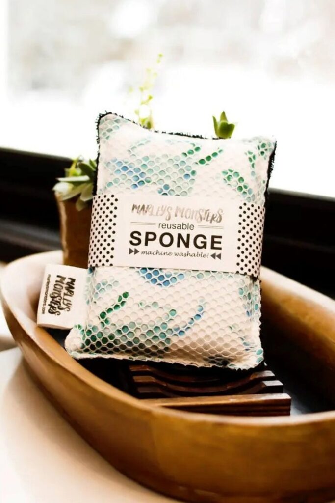 The sustainable dish sponge, Reusable