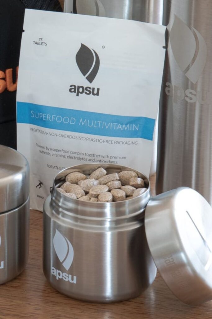 Why should zero waste vitamins and supplements line the shelves of our medicine cabinets? Mostly because, with our modern obsession for health and wellness, we use a lot of them. Image by Apsu #zerowastevitamins #plasticfreevitamins #sustainablevitamins #sustainablejungle