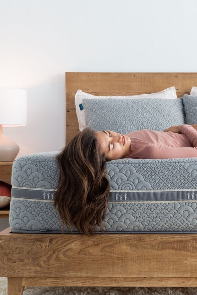 Stop Counting Sheep with a Eco Friendly & Sustainable Mattress Brands Image by Brentwood Home #sustainablemattress #ecofriendlymattress #sustainablejungle