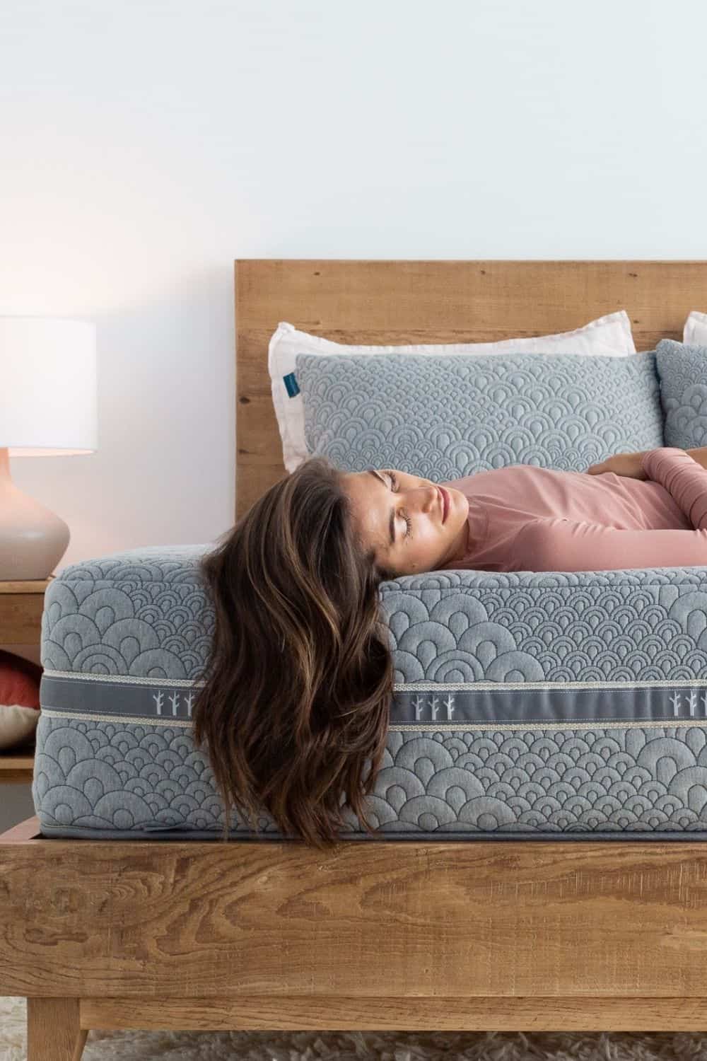 Stop Counting Sheep with a Eco Friendly & Sustainable Mattress Brands Image by Brentwood Home #sustainablemattress #ecofriendlymattress #sustainablejungle