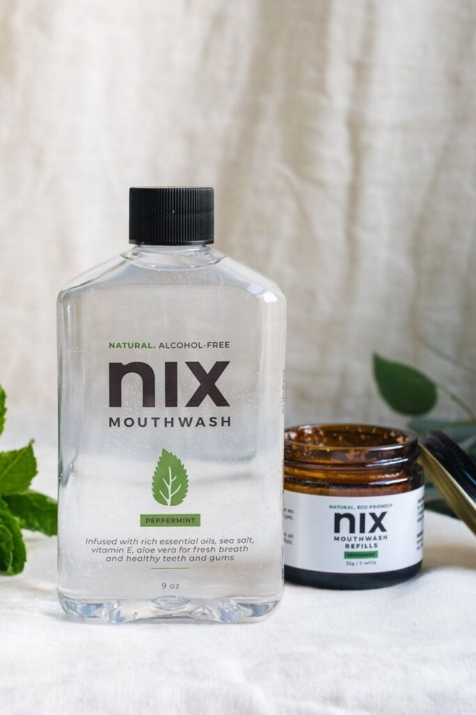 Why polish off your daily oral care routine with zero waste mouthwash? Because more than 500 million plastic mouthwash bottles… Image by Nix #zerowastemouthwash #bestzerowastemouthwash #plasticfreemouthwash #ecofriendlymouthwash #sustainablemouthwash #sustainablejungle