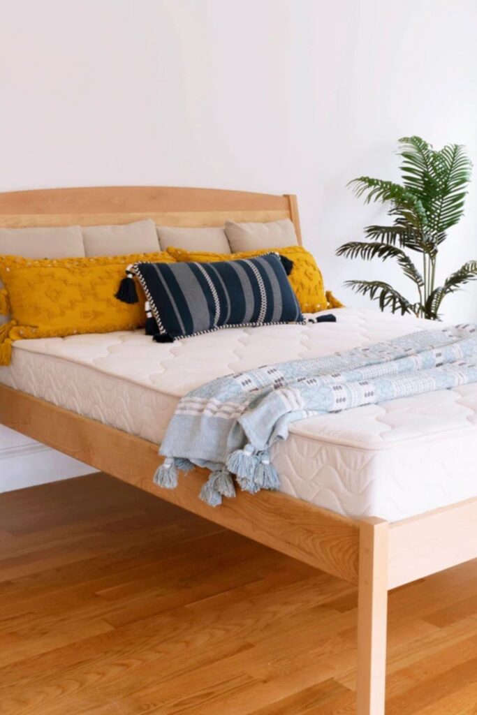 Stop Counting Sheep with a Eco Friendly & Sustainable Mattress Brands Image by Spindle #sustainablemattress #ecofriendlymattress #sustainablejungle