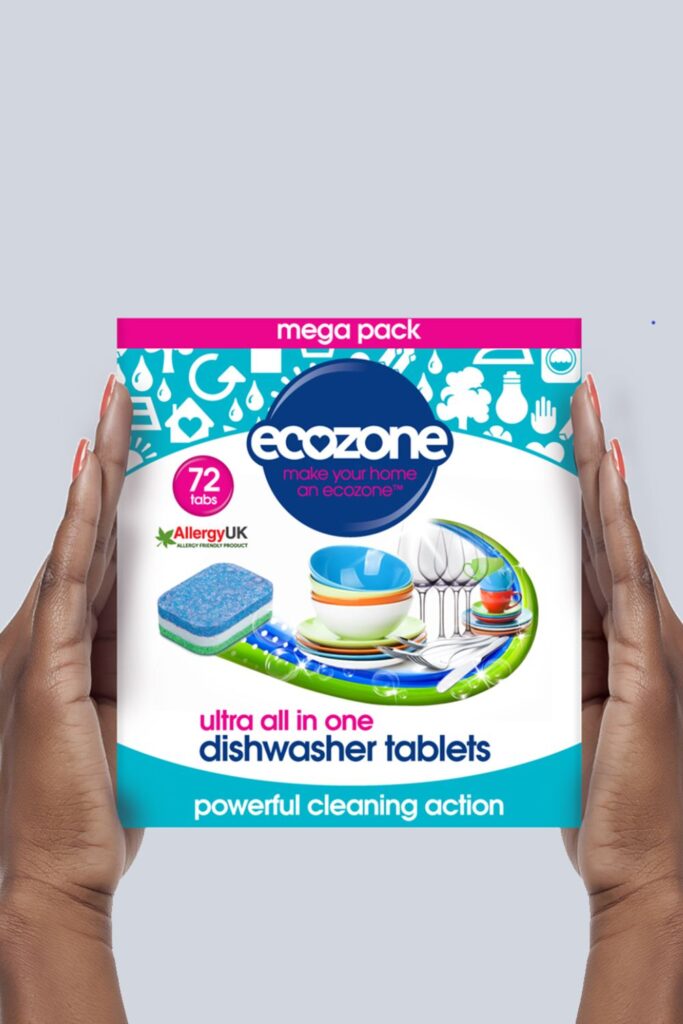 Washing dishes is such a chore. Thank goodness for dishwashers.With eco friendly dishwasher tablets we can take a load off ourselves while also taking a load off the planet. Image by ecozone #ecofriendlydishwashertablets #ecodishwashertablets #sustainablejungle