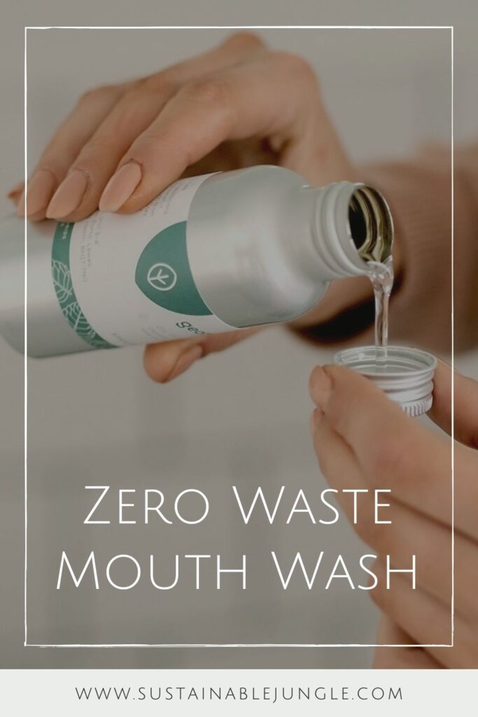 Why polish off your daily oral care routine with zero waste mouthwash? Because more than 500 million plastic mouthwash bottles… Image by Georganics #zerowastemouthwash #bestzerowastemouthwash #plasticfreemouthwash #ecofriendlymouthwash #sustainablemouthwash #sustainablejungle