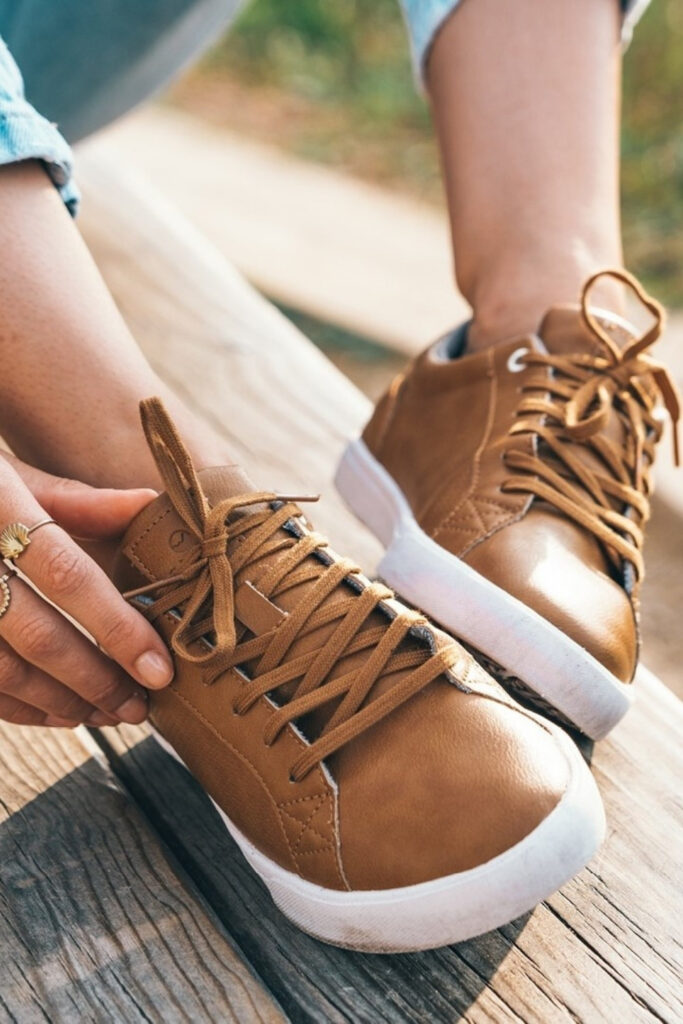 Want to take a stroll down sustainability street with us? Because we’re sole-d on recycled shoes. Tennies made of trash, boots out of… Image by Saola #recycledshoes #recycledmaterialshoes #recycledwaterbottleshoes #recycledshoesbrands #bestrecycledshoes #shoesmadefromrecycledplastic #shoesmadefromrecycledmaterials #shoesmadeofrecycledplastic #sustainablejungle