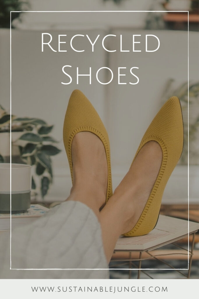 Want to take a stroll down sustainability street with us? Because we’re sole-d on recycled shoes. Tennies made of trash, boots out of… Image by Vivaia #recycledshoes #recycledmaterialshoes #recycledwaterbottleshoes #recycledshoesbrands #bestrecycledshoes #shoesmadefromrecycledplastic #shoesmadefromrecycledmaterials #shoesmadeofrecycledplastic #sustainablejungle