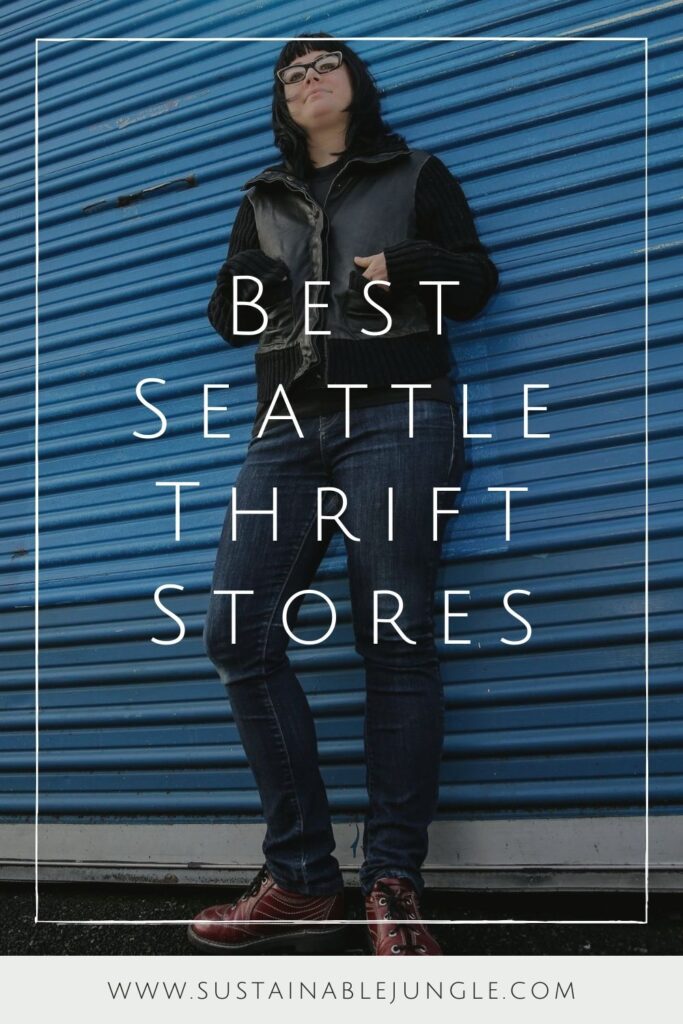 Seattle thrift stores are way more impressive than their coffee and tech. The city is an international hub, bringing with it diverse styles… Image by Lifelong Thrift #seattlethriftstores #sustainablejungle