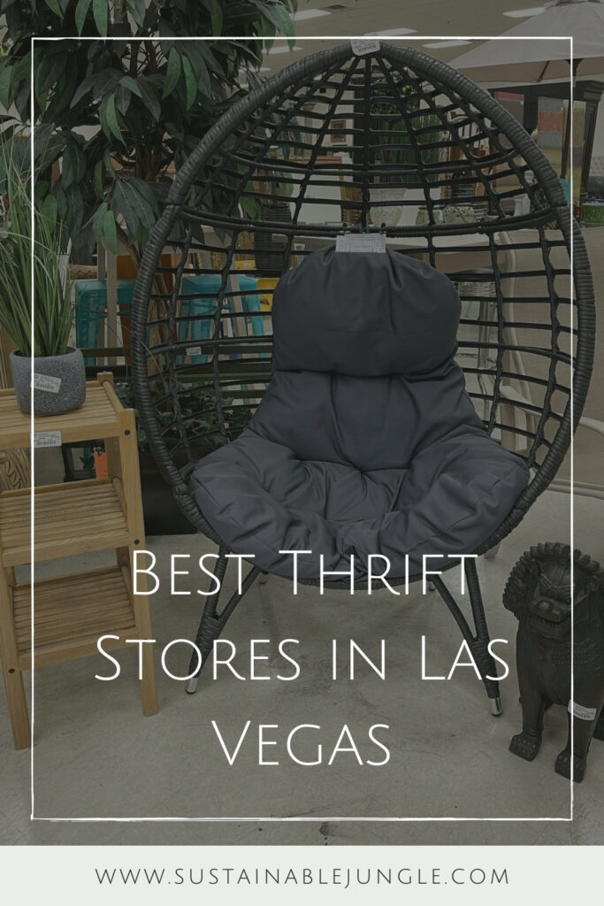 “Sin City”, more like “Secondhand City.” Between flamboyant furniture and cosplay costumes, the thrift stores Las Vegas has to offer are… Image by Chic & Cozy Consignment #thriftstoresLasVegas #bestthriftstoresinLasVegas #LasVegasthriftstores #thriftstoresLasVegasNV #thriftstoresinLasVegas #sustainablejungle