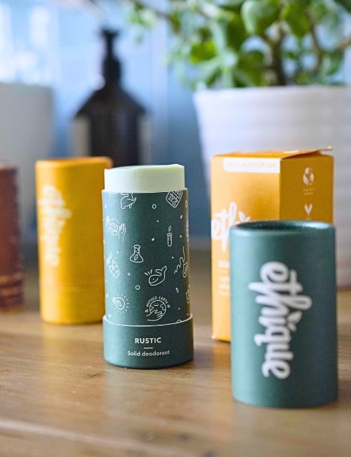 15 Zero Waste Deodorants For Plastic Free Performance Image by Sustainable Jungle #zerowastedeodorant #sustainablejungle