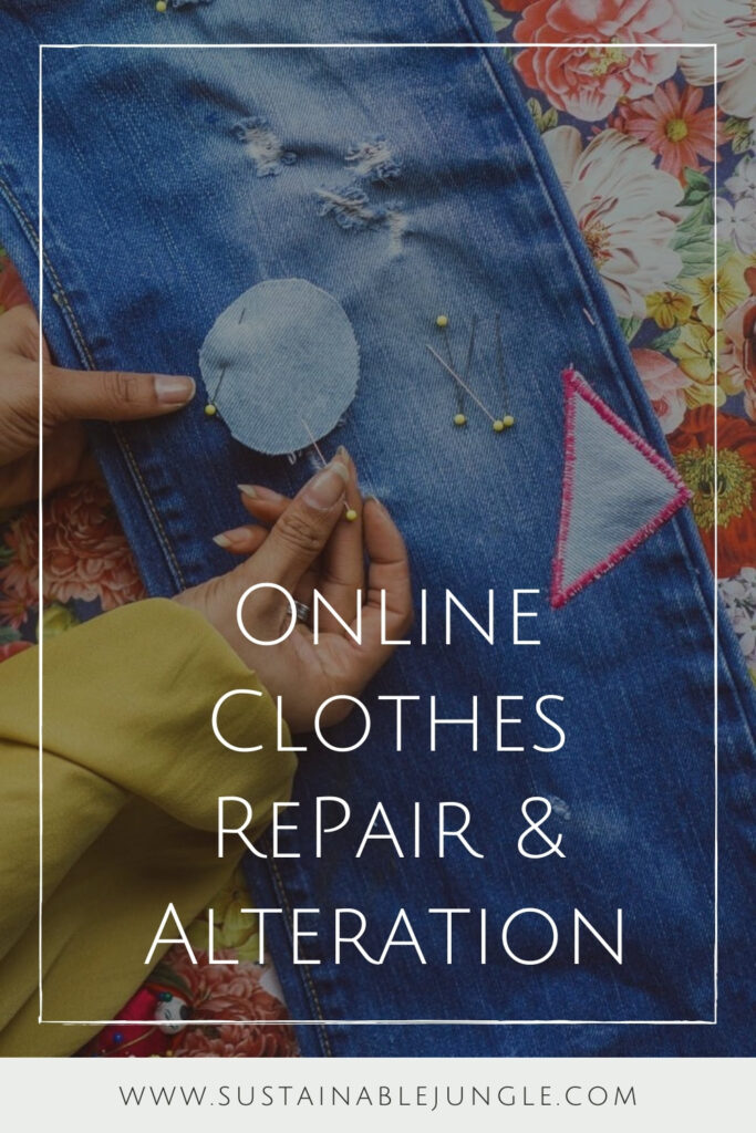 Worn out wardrobe got you down? Online clothes repair services can breathe new life into those favorite frayed jeans of yours while reminding us… Image by Hidden Opulence #onlineclothesrepair #onlineclothesrepairshop #bestonlineclothesrepair #onlinealteration #bestonlinealteration #mailinalteration #onlineclothingrepair #clothesrepairshoponline #sustainablejungle