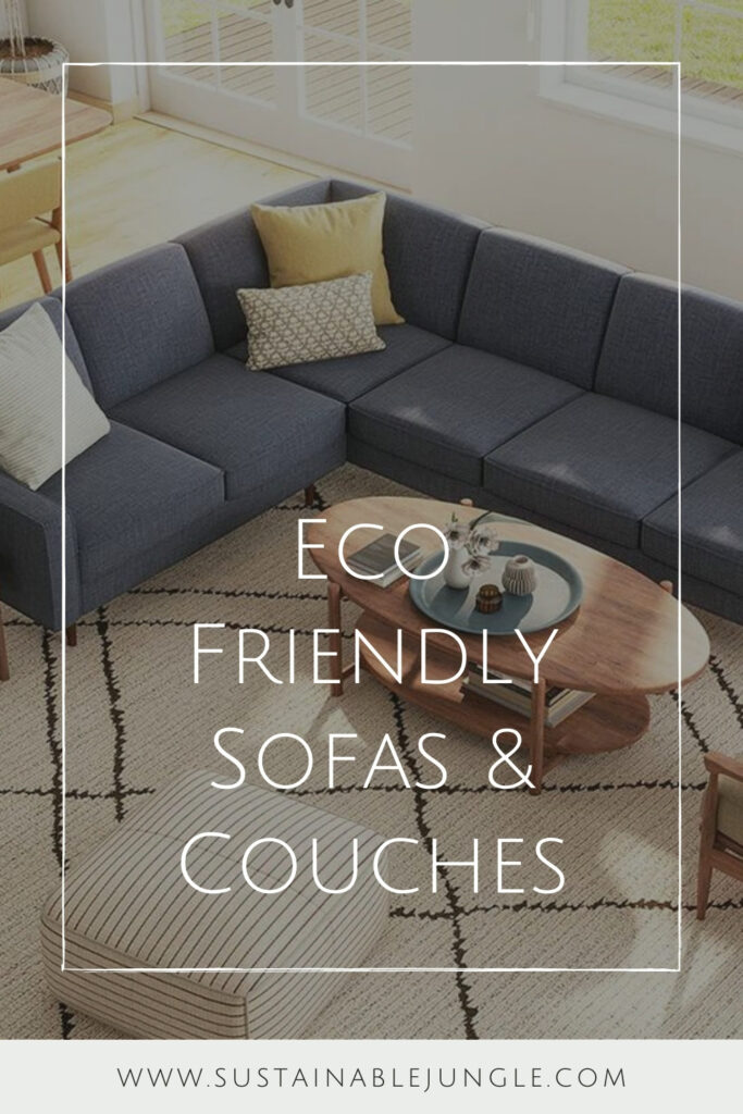9 Eco Friendly Sofas & Couches For A Snuggly Sustainable Sit #ecofriendlysofas #ecofriendlycouches #sustainablesofas #sustainablecouches #sustainablejungle Image by Medley