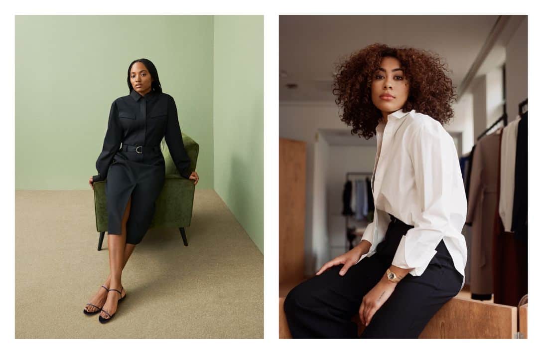 Sustainable Work Clothing: 11 Brands to Ethically Dress for Success #sustainableworkclothing #sustainableclothingforwork #sustainableclothingbrandsforwork #sustainableworkclothes #sustainableworkwear #ethicalworkclothing #sustainablejungle Image by Another Tomorrow