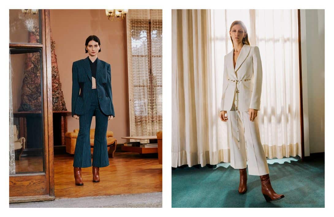 Sustainable Work Clothing: 11 Brands to Ethically Dress for Success #sustainableworkclothing #sustainableclothingforwork #sustainableclothingbrandsforwork #sustainableworkclothes #sustainableworkwear #ethicalworkclothing #sustainablejungle Image by Stella McCartney