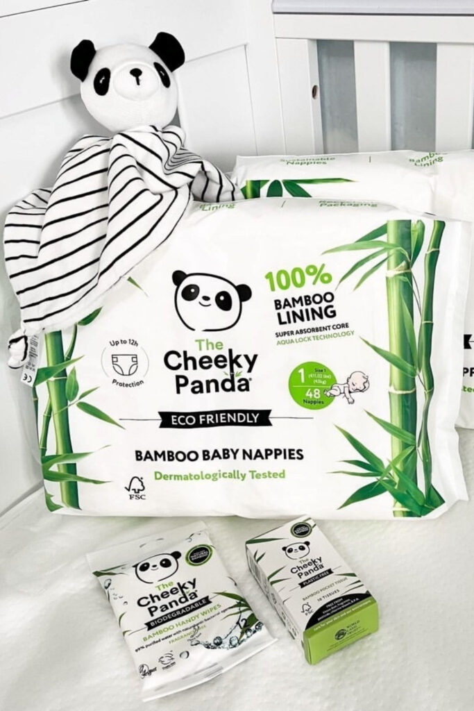 9 Biodegradable Nappies That Are Better for Bums and the Planet #biodegradablenappies #bestbiodegradablenappies #biodegradablenappiesuk #biodegradablenappiesaustralia #whichnappiesarebiodegradable? #affordablebiodegradablenappies #sustainablejungle Image by The Cheeky Panda