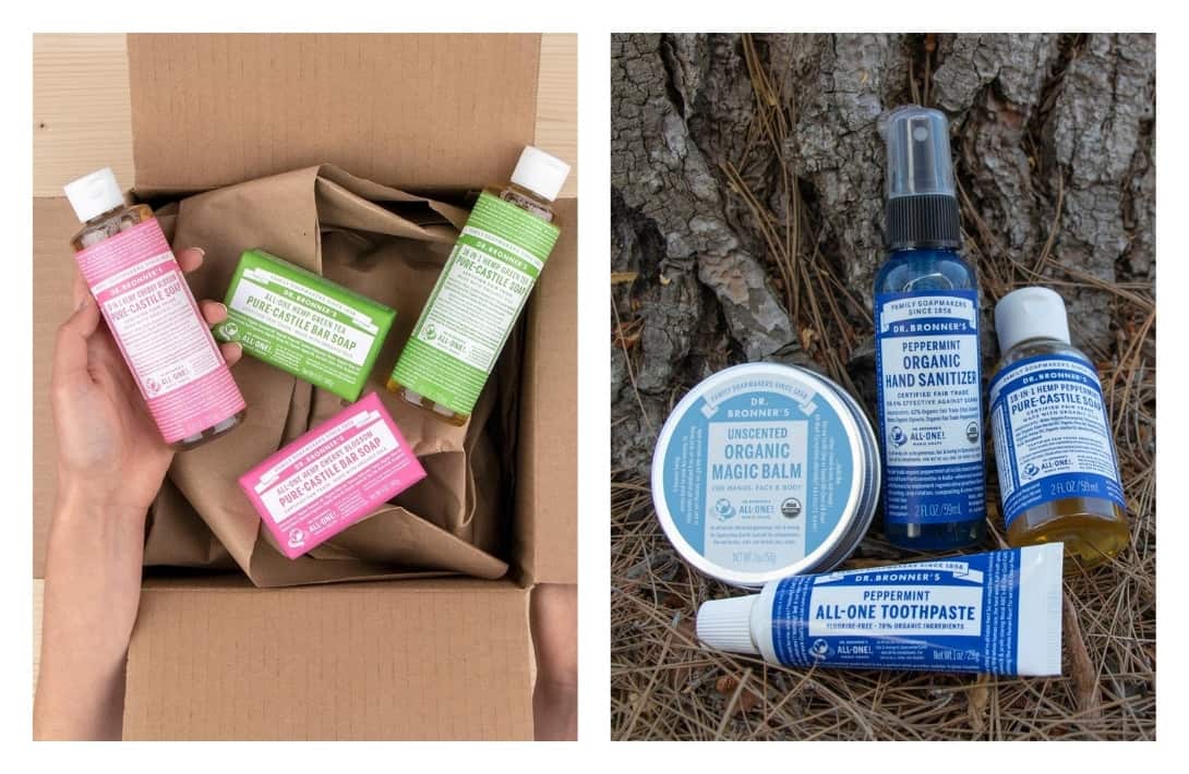 21 Eco Friendly Camping Gear Brands Who Respect The Great Outdoors #ecofriendlycampinggear #ecofriendlycampinggearbrands #usedecofriendlycampinggear #sustainablecampinggear #sustainablecampinggearbrands #bestsustainablecampinggear #environmentallyfriendlycampinggear #sustainablejungle Image by Dr. Bronner's