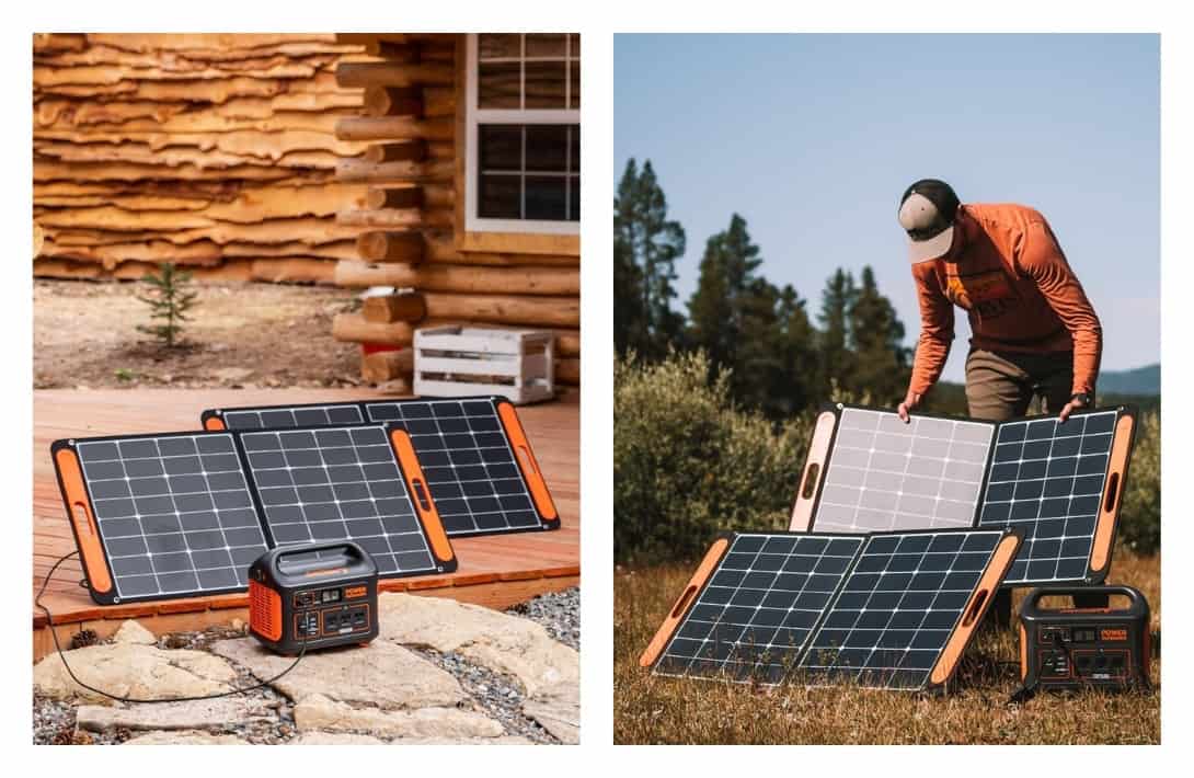 8 Portable Solar Panels For Planet-Friendly Power #portablesolarpanels #bestportablesolarpanels #ecofriendlyportablesolarpanels #sustainableportablesolarpanels #mostsustainableportablesolarpanels #sustainablejungle Image by Jackery