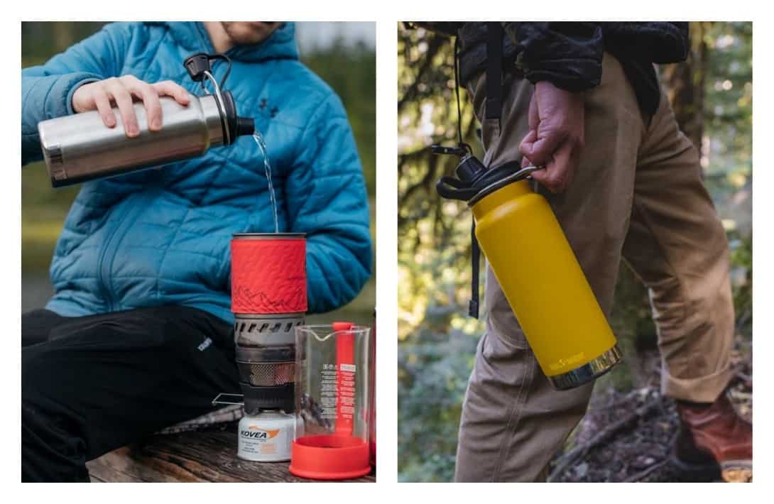 21 Eco Friendly Camping Gear Brands Who Respect The Great Outdoors #ecofriendlycampinggear #ecofriendlycampinggearbrands #usedecofriendlycampinggear #sustainablecampinggear #sustainablecampinggearbrands #bestsustainablecampinggear #environmentallyfriendlycampinggear #sustainablejungle Image by Klean Kanteen