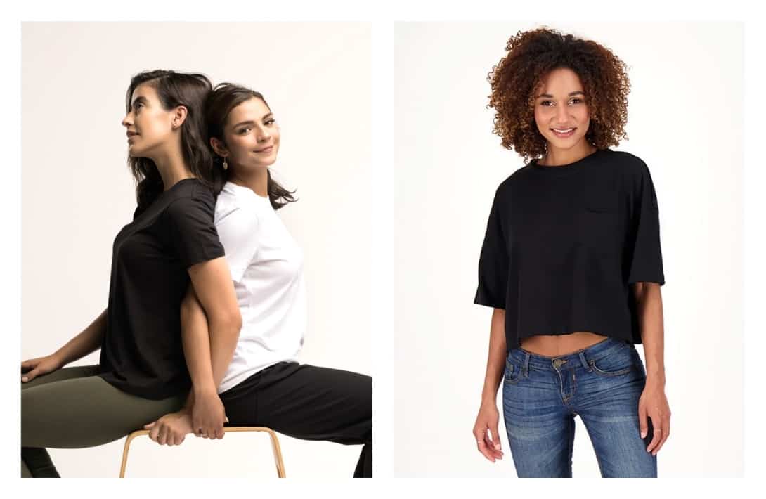 9 Sustainable T-Shirts That Are Tee-Rifficly Eco-Friendly #ecofriendlytshirts #sustainabletshirts #ethicaltshirts #fairtradetshirts #environmentallyfriendlytshirts #sustainablejungle Images by The Good Tee