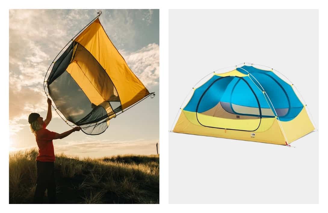 21 Eco Friendly Camping Gear Brands Who Respect The Great Outdoors #ecofriendlycampinggear #ecofriendlycampinggearbrands #usedecofriendlycampinggear #sustainablecampinggear #sustainablecampinggearbrands #bestsustainablecampinggear #environmentallyfriendlycampinggear #sustainablejungle Image by The North Face