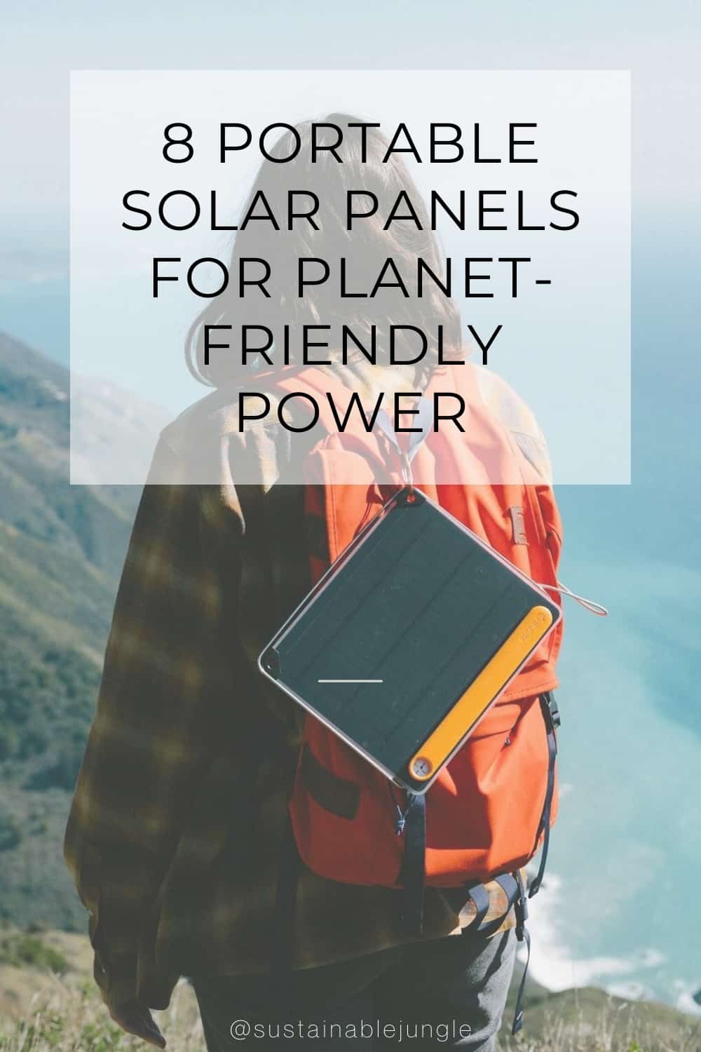 8 Portable Solar Panels For Planet-Friendly Power #portablesolarpanels #bestportablesolarpanels #ecofriendlyportablesolarpanels #sustainableportablesolarpanels #mostsustainableportablesolarpanels #sustainablejungle Image by BioLite