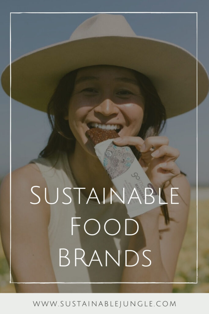 Eat for the Earth with These 13 Sustainable Food Brands #sustainablefoodbrands #whatarethemostsustainablefoodbrands #whatarethebestsustainablefoodbrands #sustainablefoodcompanies #topsustainablefoodbrands #sustainablejungle Image by GoMacro