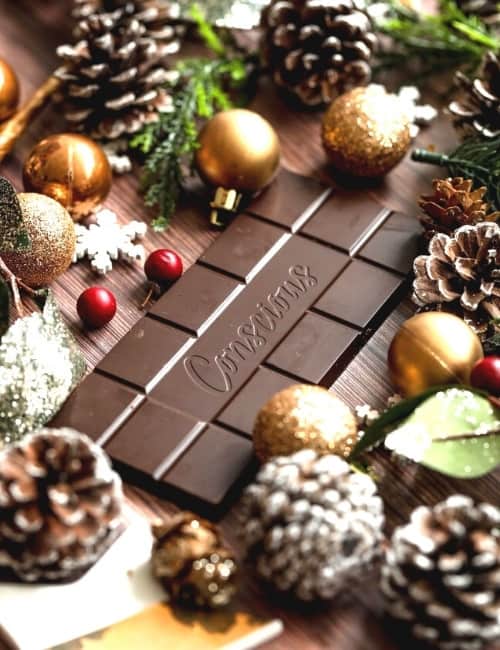 27 Ethical Gifts For A Conscious Christmas #ethicalgifts #bestethicalgifts #ethicalgiftideas #ethicalgifting #ethicalchristmasgifts #sustainableandethicalgifts #sustainablejungle Image by Conscious Chocolate