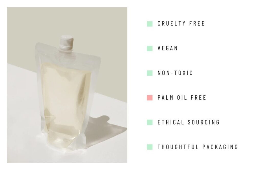 Body Wash Refills: 11 Zero Waste Ways To A Sustainable Scrub #bodywashrefills #bulkbodywashrefills #bodywashrefillpouch #bodywashrefillpack #zerowastebodywashrefills #bestbodywashrefills #zerowastebodywash #bestzerowastebodywash #zerowasteliquidbodywash #menszerowastebodywash #sustainablejungle Image by The Good Fill