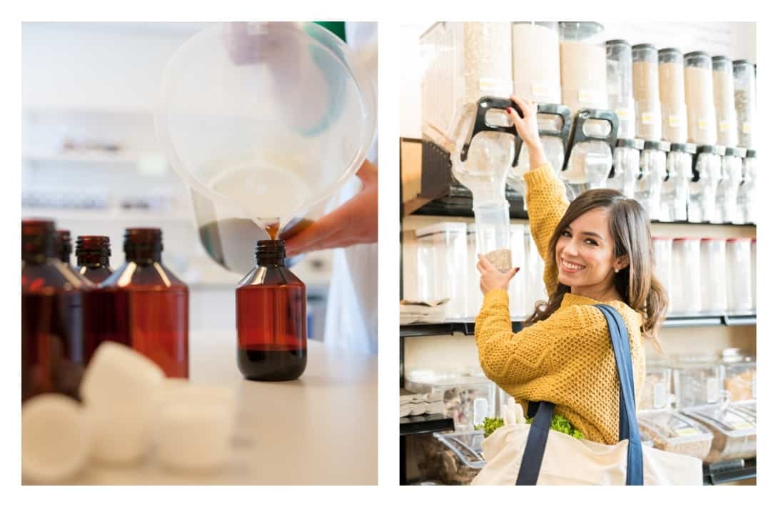 Body Wash Refills: 11 Zero Waste Ways To A Sustainable Scrub #bodywashrefills #bulkbodywashrefills #bodywashrefillpouch #bodywashrefillpack #zerowastebodywashrefills #bestbodywashrefills #zerowastebodywash #bestzerowastebodywash #zerowasteliquidbodywash #menszerowastebodywash #sustainablejungle Images by Wavipicture and Antonio_Diaz via Getty Images on Canva Pro