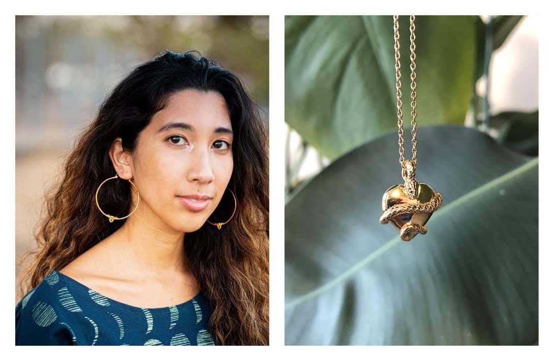 11 Conscious Jewelry Brands You Can Covet With A Clear Conscience #consciousjewelry #ecoconsciousjewelry #whatisconsciousjewelry #sociallyconsciousjewelry #earthconsciousjewelry #jewelryfortheecoconscious #consciousjewelrybrands #bestconsciousjewelry #sustainablejungle Images by Aster & Orion