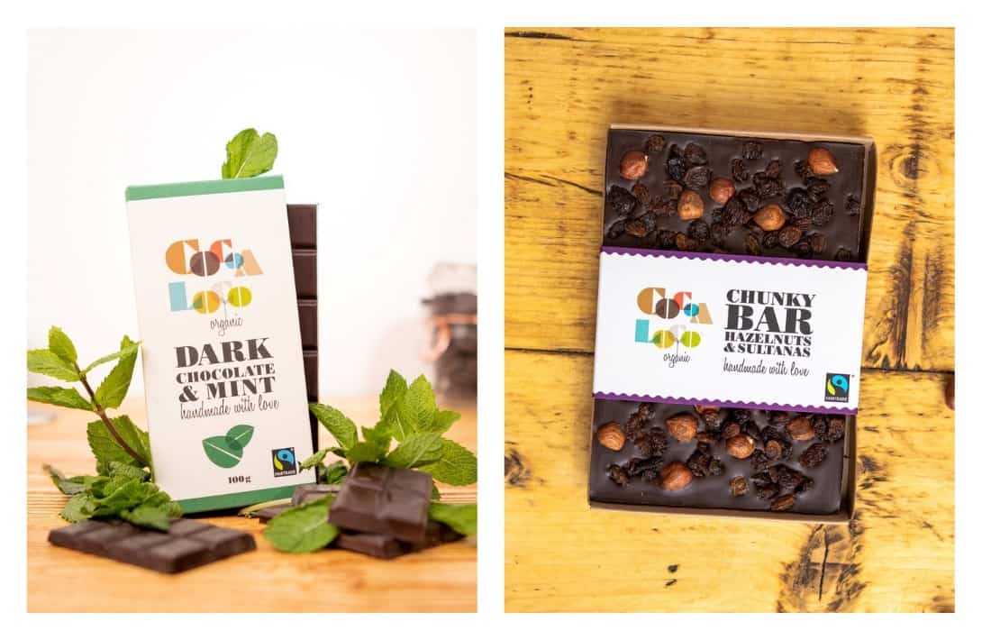 10 UK Ethical Chocolate Brands Taking A Bite Out Of Inequality #ethicalchocolateUK #mostethicalchocolateUK #ethicalveganchocolateUK #ethicalchocolatecompaniesUK #ethicalchocolatebrandsUK #bestethicalchocolateUK #sustainablechocolate #sustainablechocolatebrands #sustainablechocolatepackaging #sustainablechocolatebars #sustainablechocolateUK #fairtradechocolate #ecofriendlychocolate #sustainablejungle Images by Cocoa Loco