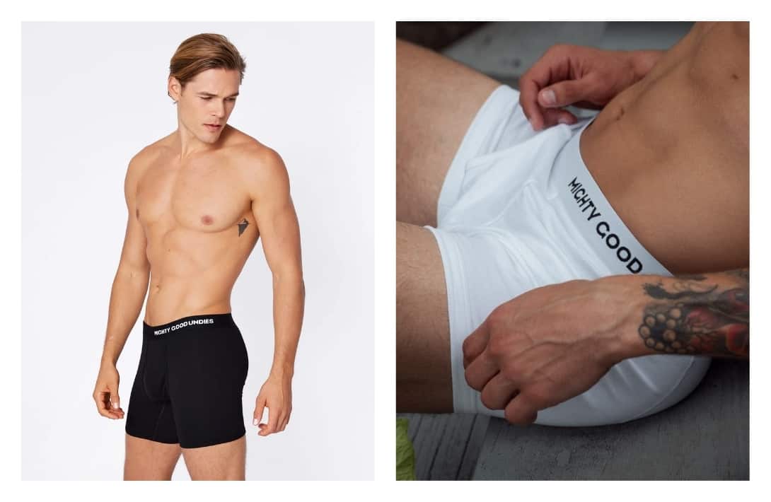 A Brief Review of 9 Ethical Mens Underwear Brands #ethicalmensunderwear #bestethicalmensunderwear #ethicalunderwearformen #ethicalmensunderwearbrands #sustainablemensunderwear #ecofriendlymensunderwear #sustainablejungle Images by Mighty Good Basics