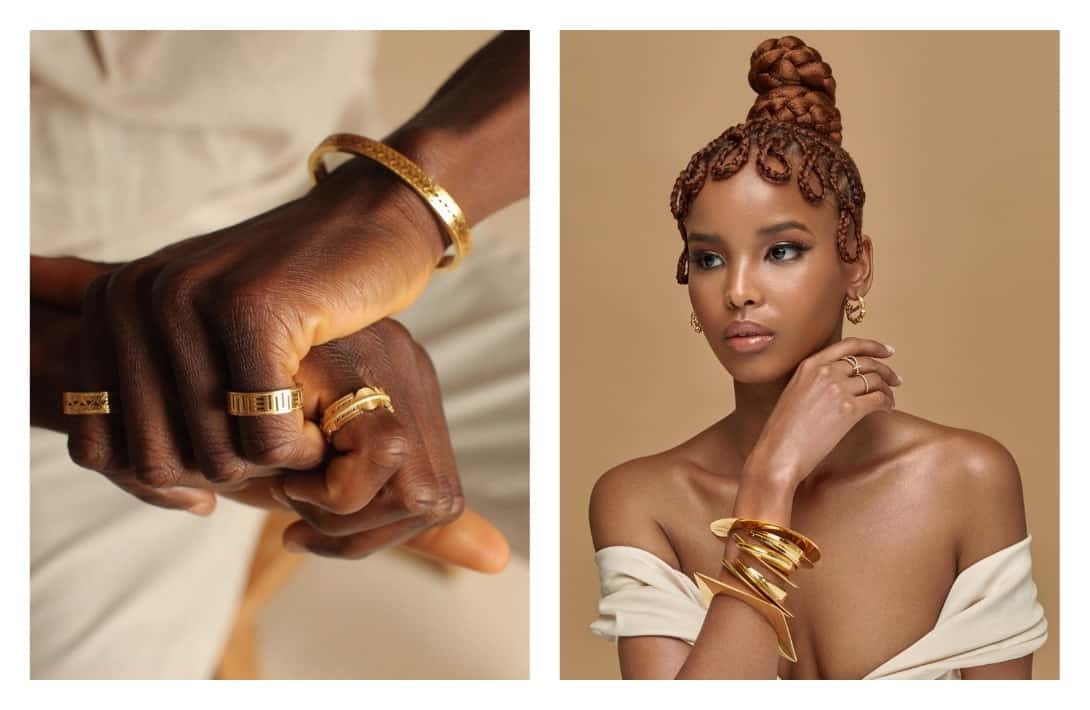 13 Sustainable Jewelry Brands For The Most Ethical Bling #sustainablejewelrybrands #ethicaljewelrybrands #ethicalfinejewelrybrands #ecofriendlyjewelry #ecofriendlysustainablejewelrybrands #sustainablejungle Images by Omi Woods