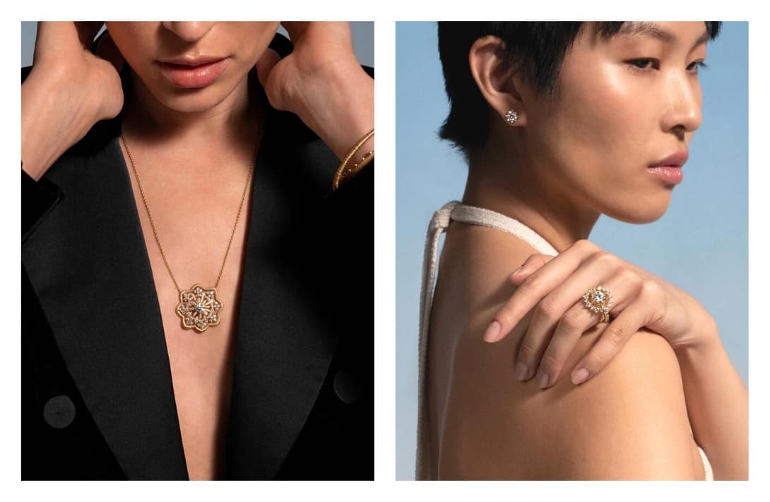 11 Conscious Jewelry Brands You Can Covet With A Clear Conscience #consciousjewelry #ecoconsciousjewelry #whatisconsciousjewelry #sociallyconsciousjewelry #earthconsciousjewelry #jewelryfortheecoconscious #consciousjewelrybrands #bestconsciousjewelry #sustainablejungle Images by Oscar Massin