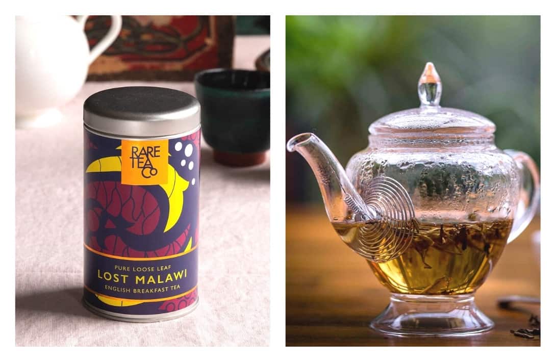 11 Zero Waste Tea Companies Brewing Plastic Free Cuppas #zerowastetea #zerowasteteacompanies #zerowasteteabrands #zerowasteteabags #zerowasteteapackaging #bestzerowastetea #zerowastetealeaves #sustainablejungle Images by Rare Tea Company