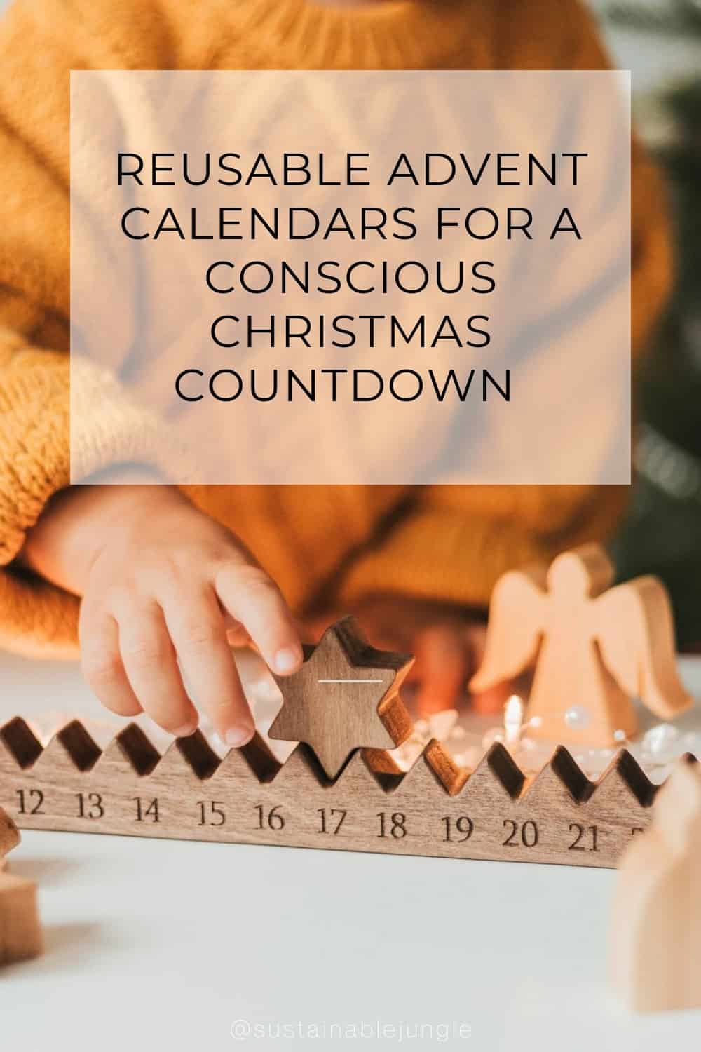 Reusable Advent Calendars For A Conscious Christmas Countdown #reusableadventcalendars #reusableadventcalendarsUK #adventcalendarsthatarereusable #DIYreusableadventcalendars #bestreusableadventcalendars #bestreusableadventcalendarsonetsy #etsyreusableadventcalendars #sustainablejungle Image by Busy Puzzle