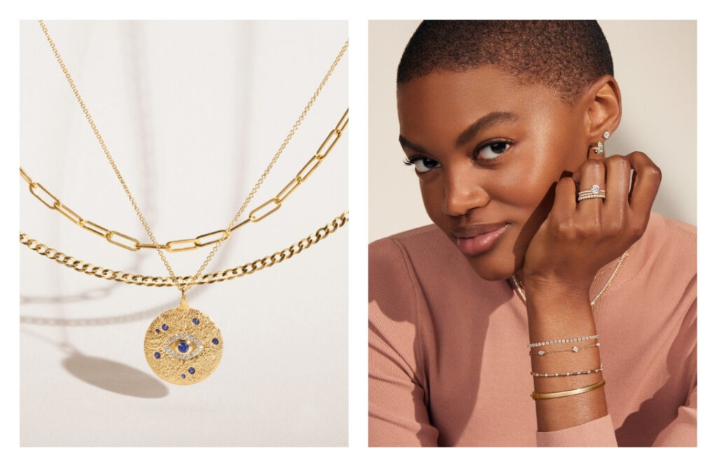13 Sustainable Jewelry Brands For The Most Ethical Bling #sustainablejewelrybrands #ethicaljewelrybrands #ethicalfinejewelrybrands #ecofriendlyjewelry #ecofriendlysustainablejewelrybrands #sustainablejungle Images by Brilliant Earth