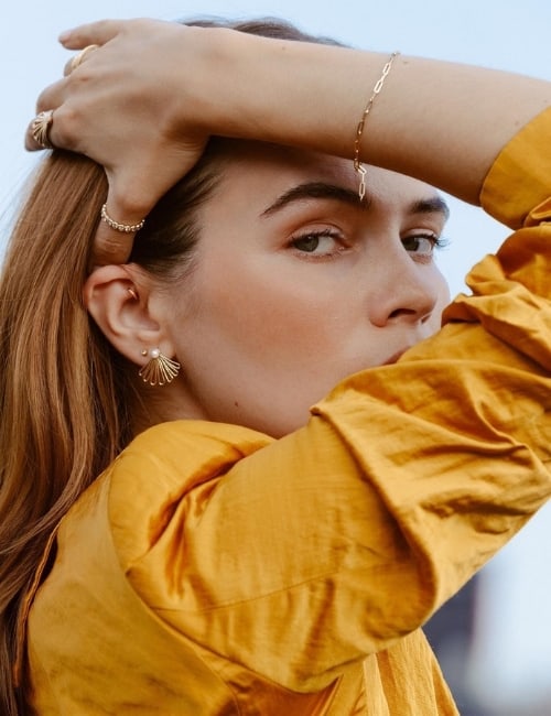 Unlike your ethical underwear, showing off your ethical jewelry is encouraged. How much better would you feel about showing off a rock that’s associated with positive social practices? Image by Raven + Lily #ethicaljewelrybrands #affordableethicaljewelrybrands #ethicalfinejewelrybrands #sustainablejewelrybrands #ecofriendlyjewelry #ecofriendlysustainablejewelrybrands