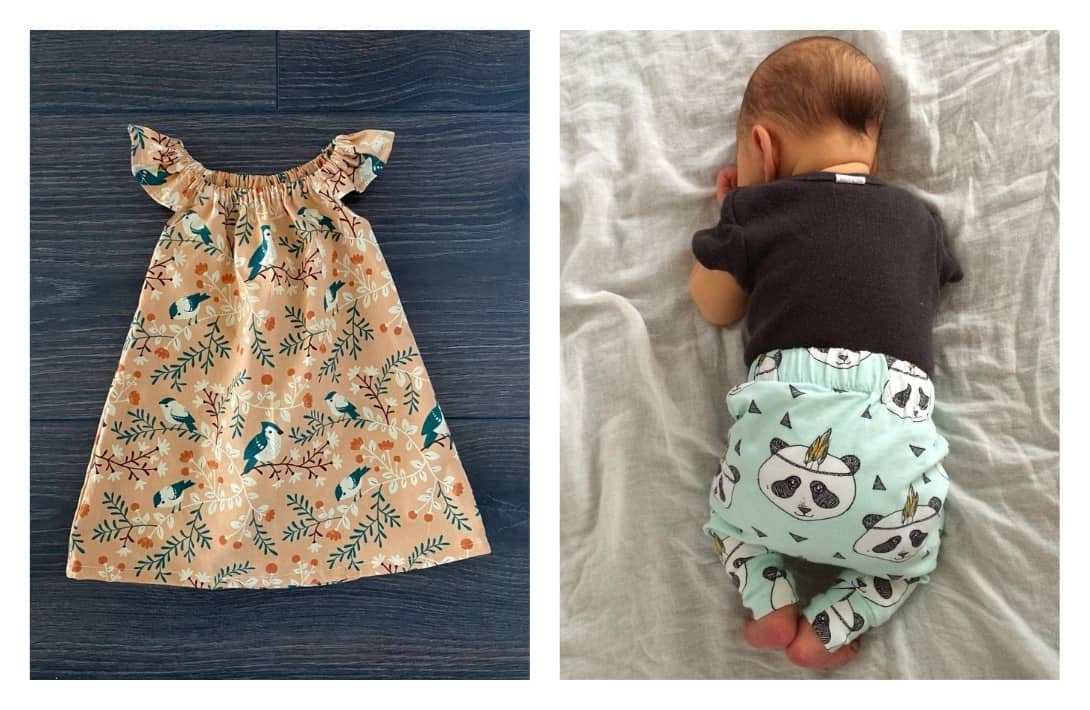 Sustainable Baby Clothes: 9 Brands For The Best Organic Snuggles #sustainablebabyclothes #organicbabyclothes #ecofriendlybabyclothes #ethicalbabyclothes #sustainablejungle Images by Four Little Buttons