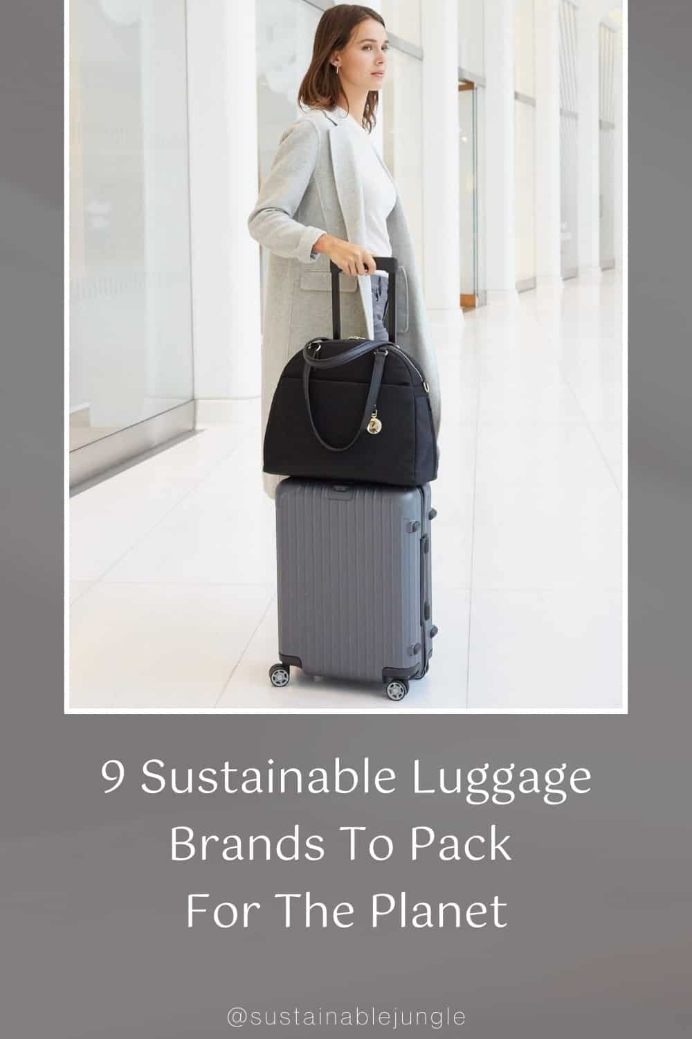 9 Sustainable Luggage Brands To Pack For The Planet #SustainableLuggageBrands #SustainableLuggage #ecofriendlyLuggage #bestecofriendlyLuggage #sustainablejungle Image by Lo & Sons